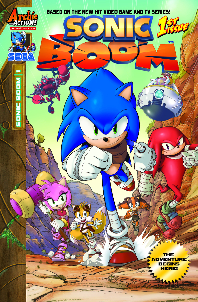 Sonic boom archie comics