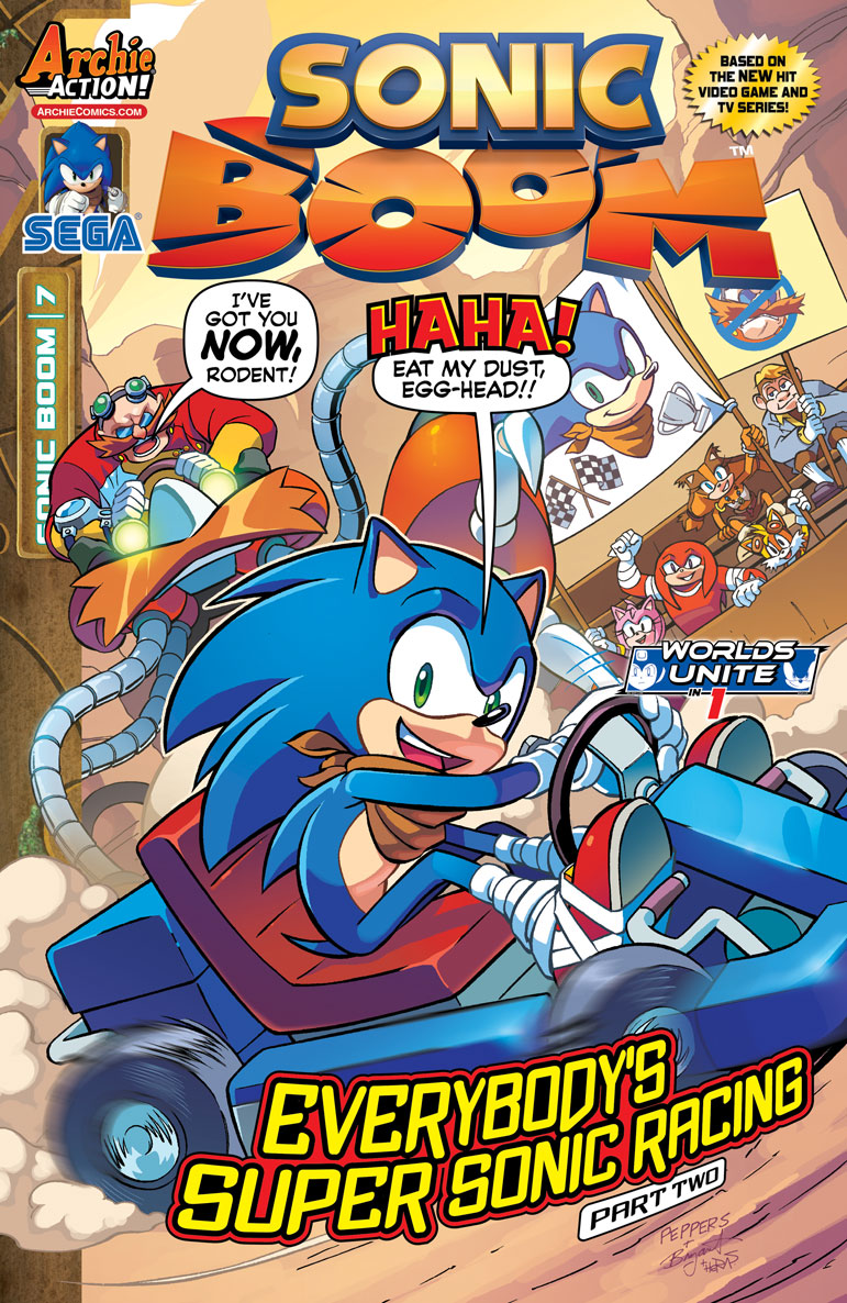 Sonic boom archie comics