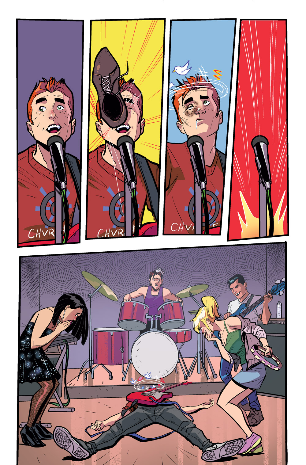 The Archies meet The Monkees in this early preview of THE ARCHIES #4 by  Segura, Rosenberg, and Eisma! - Archie Comics
