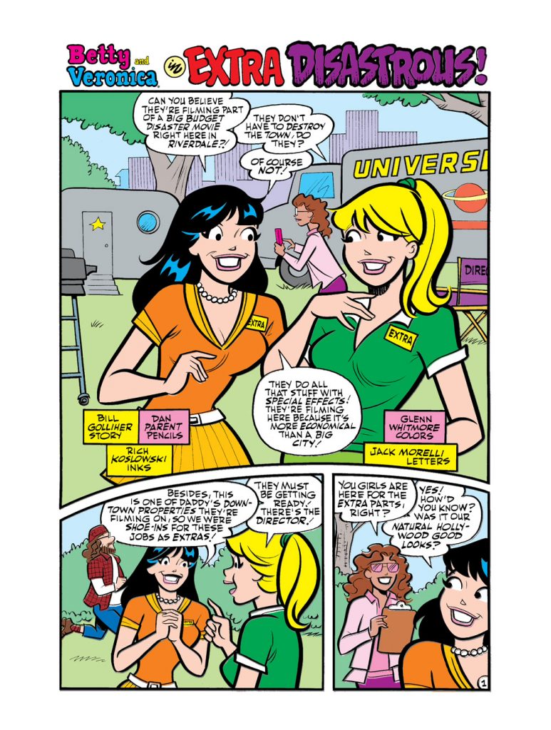 Classic Style Betty And Veronica Stories Return To Comic Shops In This Advance Preview Of Betty 5129