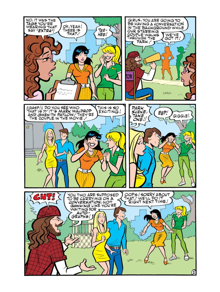 Classic Style Betty And Veronica Stories Return To Comic Shops In This Advance Preview Of Betty 5445