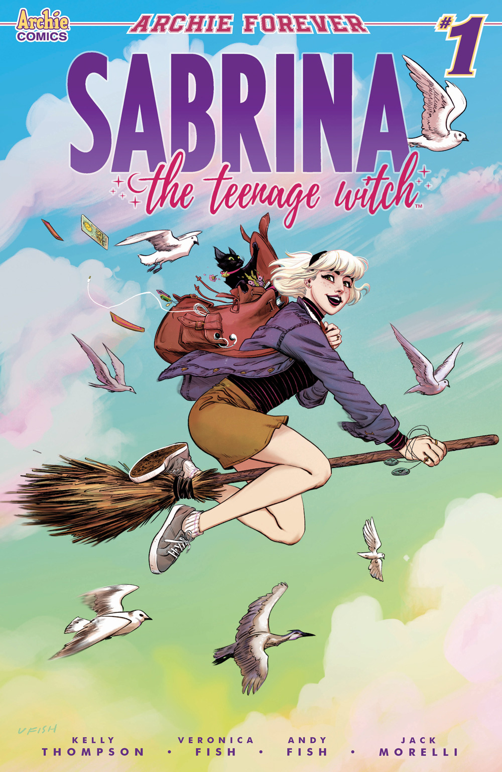 Sabrina The Teenage Witch Is Back In An All New Comic Series Archie