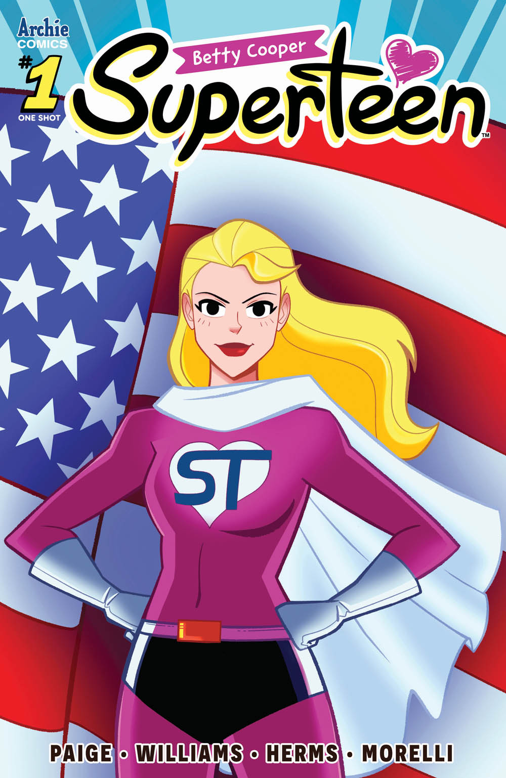 A classic Archie superhero returns to duty in BETTY COOPER: SUPERTEEN #1 by  Danielle Paige and Brittney Williams! - Archie Comics