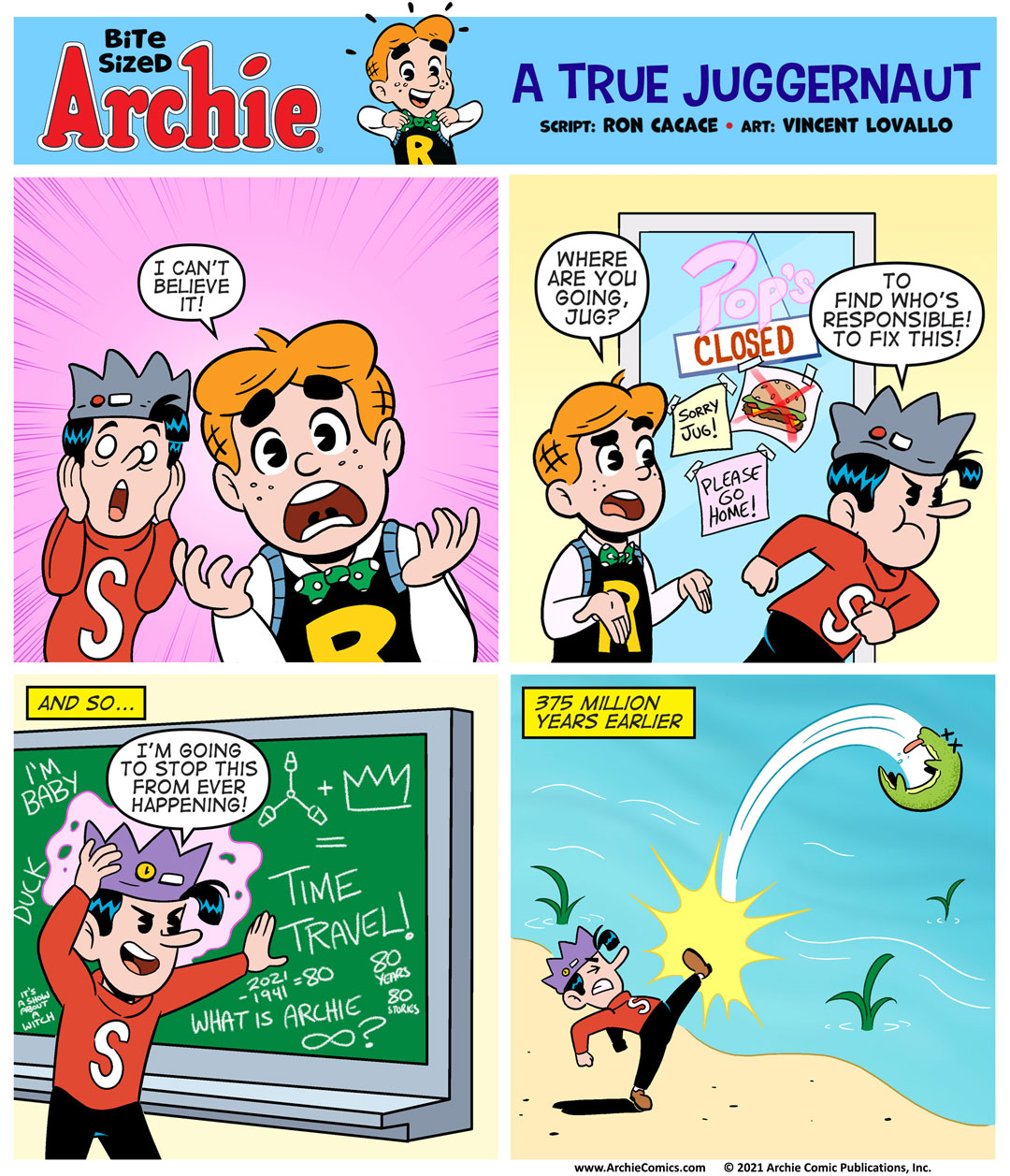 Bite Sized Archie 013 A True Juggernaut Archie Comics 2176