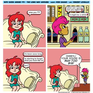 Bite Sized Archie #071 – The Long Way Around - Archie Comics