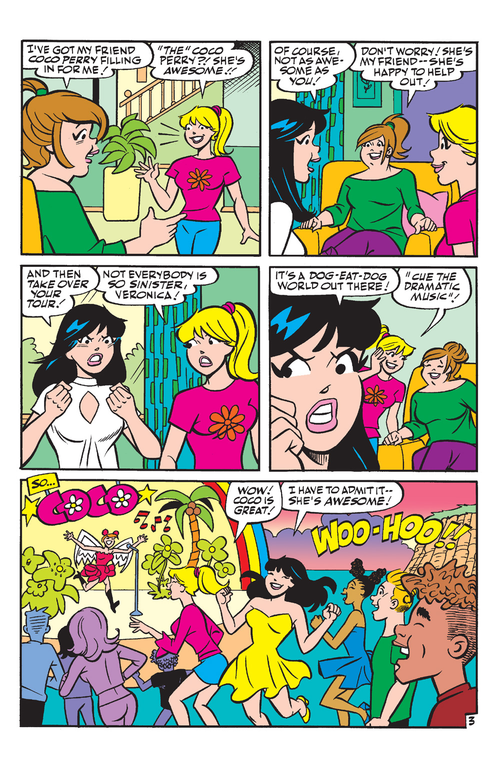 Bettyandveronicafriendsforeverbeachparty 10 Archie Comics 2972