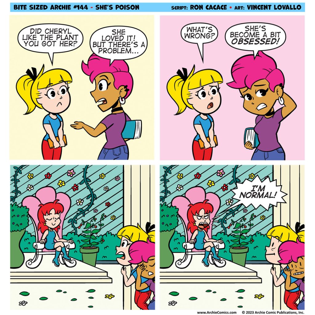 Bite Sized Archie #144 – She's Poison - Archie Comics