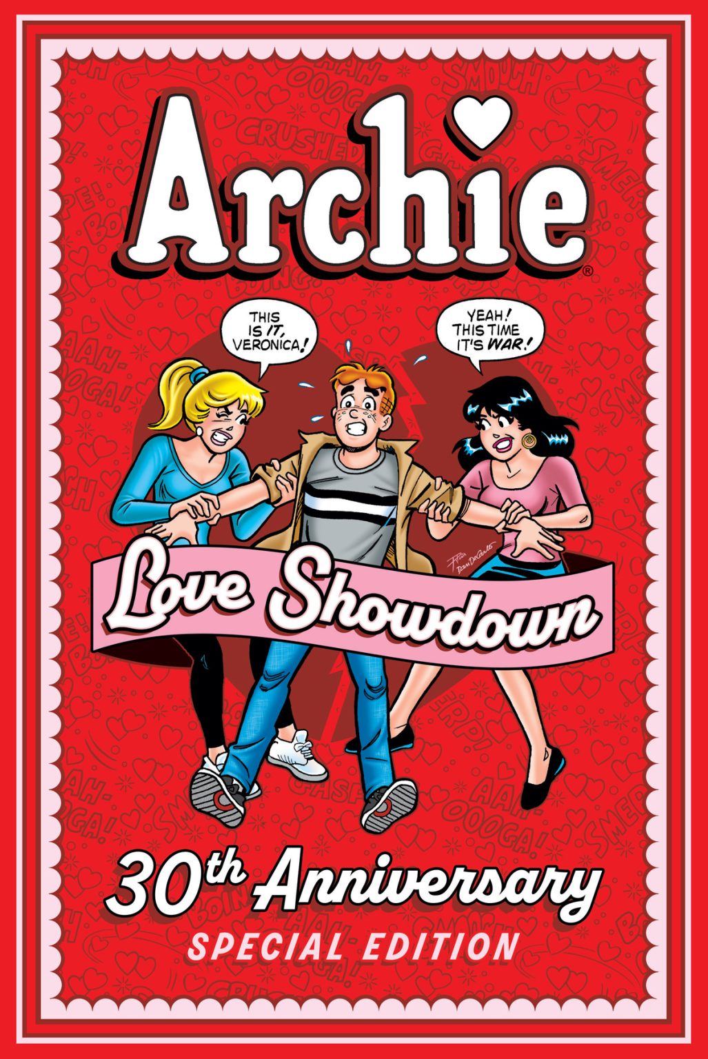 New Archie Comics Coming In January 2024 Archie Comics   ArchieLoveShowdown 30thAnniversaryEdition Cover DeCarlo 1 1027x1536 