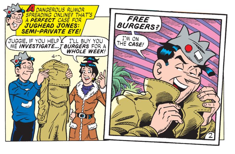 Jughead Is Back On The Case In ARCHIE DIGEST #345! - Archie Comics