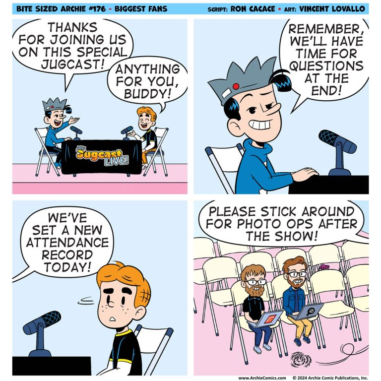 Bite Sized Archie #176 – Biggest Fans - Archie Comics