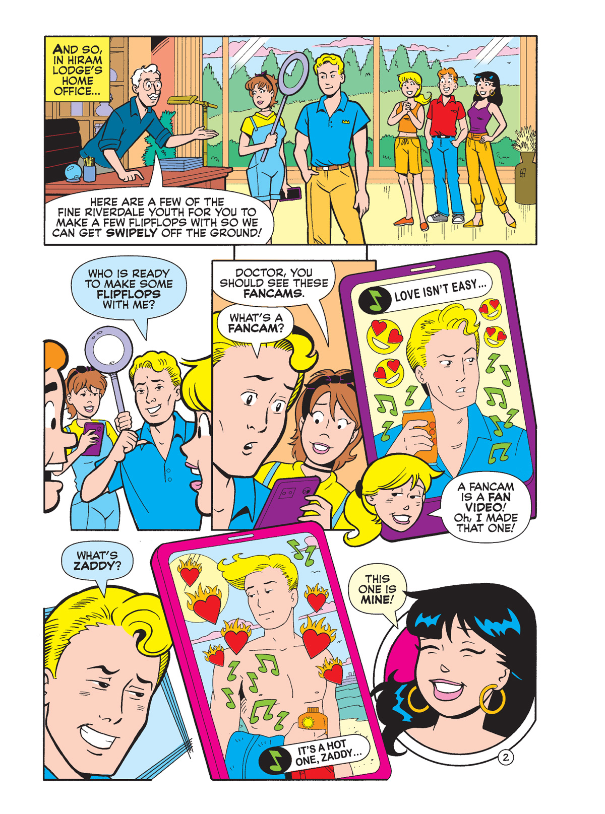 Page from BETTY & VERONICA DIGEST #325