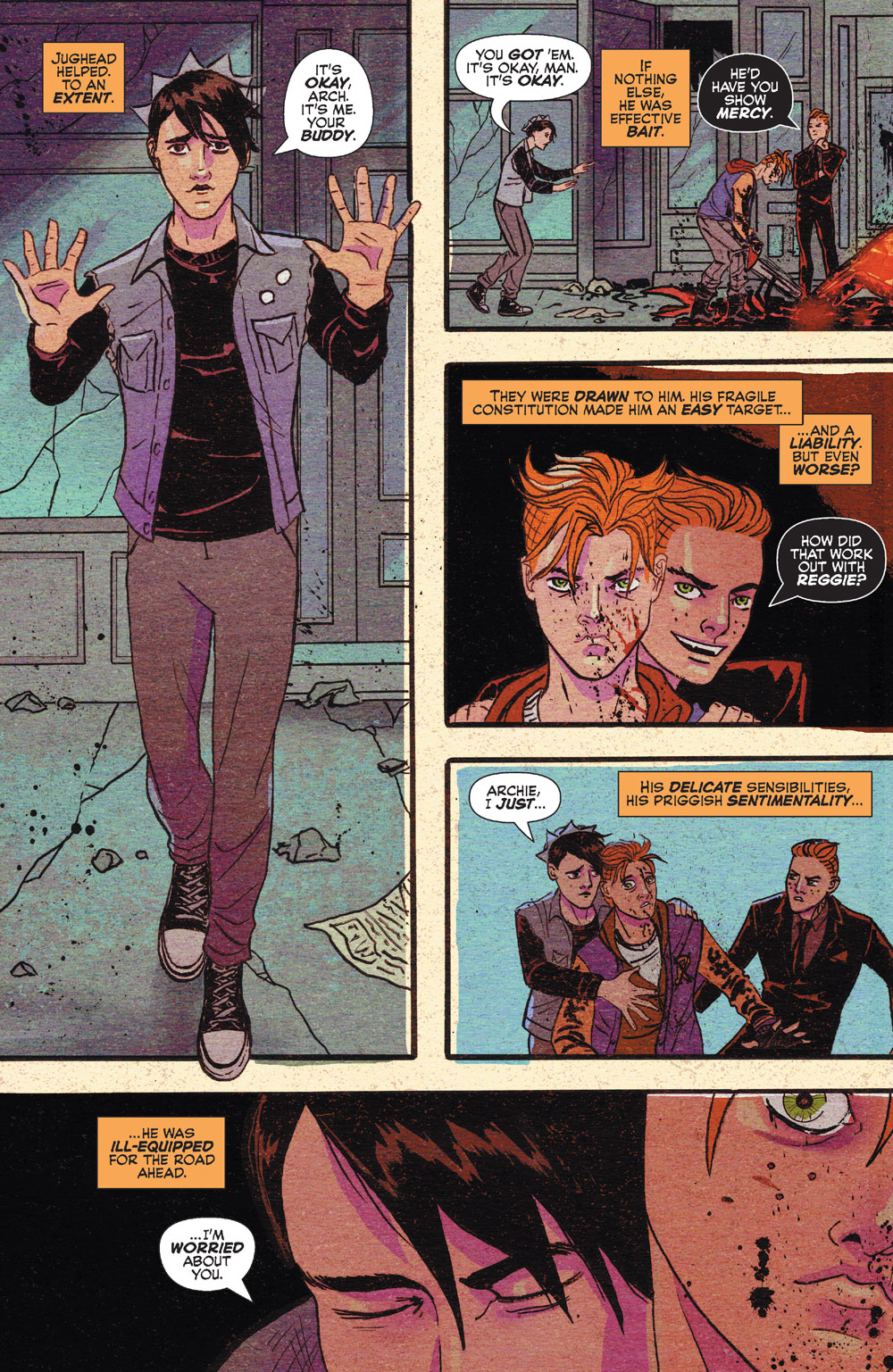 Page from ARCHIE COMICS: JUDGMENT DAY #2