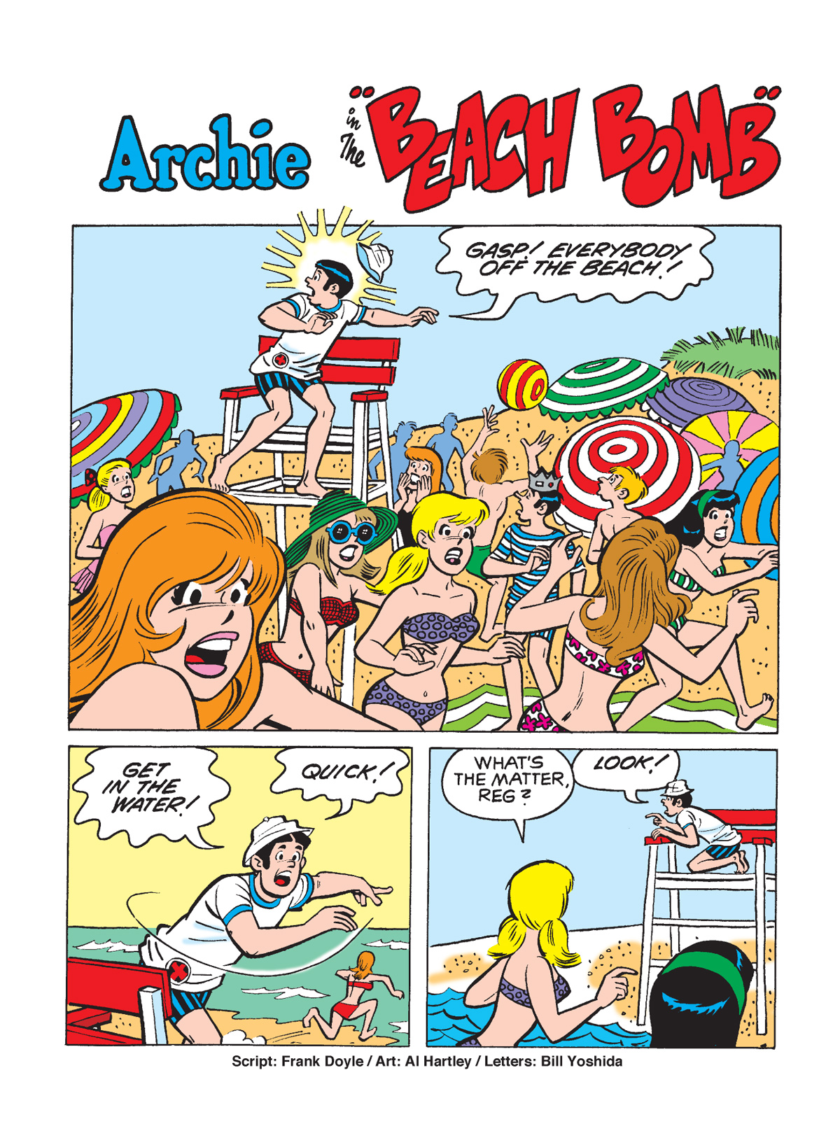 Interior story page from WORLD OF ARCHIE DIGEST #141