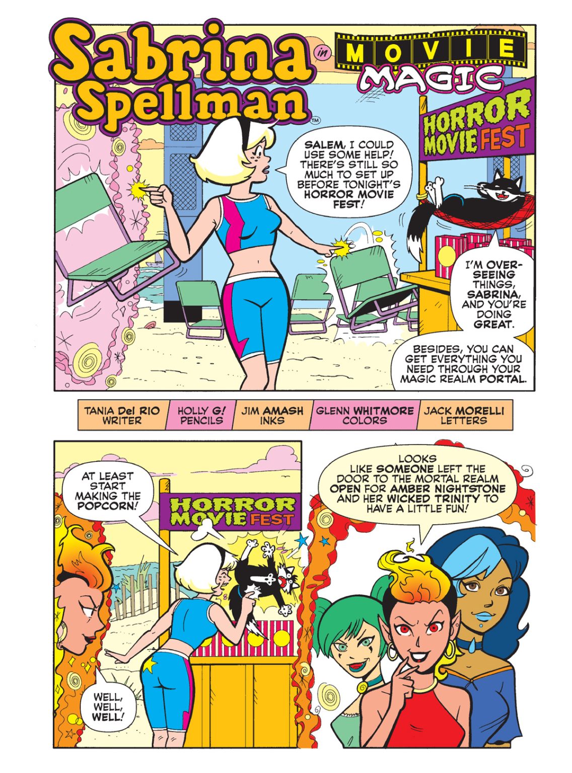 The beach is bewitched in ARCHIE DIGEST #352! - Archie Comics