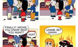 A Bite Sized Archie comic strip