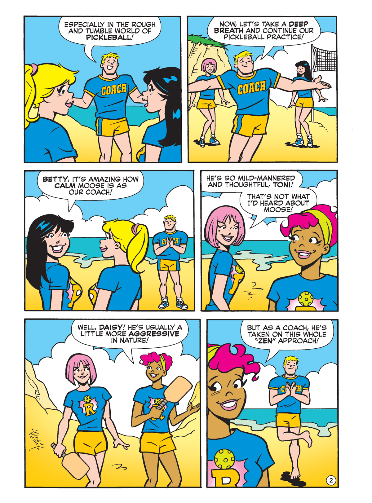 Interior story page from BETTY & VERONICA DIGEST #326