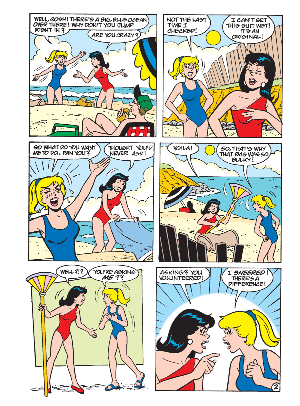 Interior story page from BETTY & VERONICA DIGEST #326