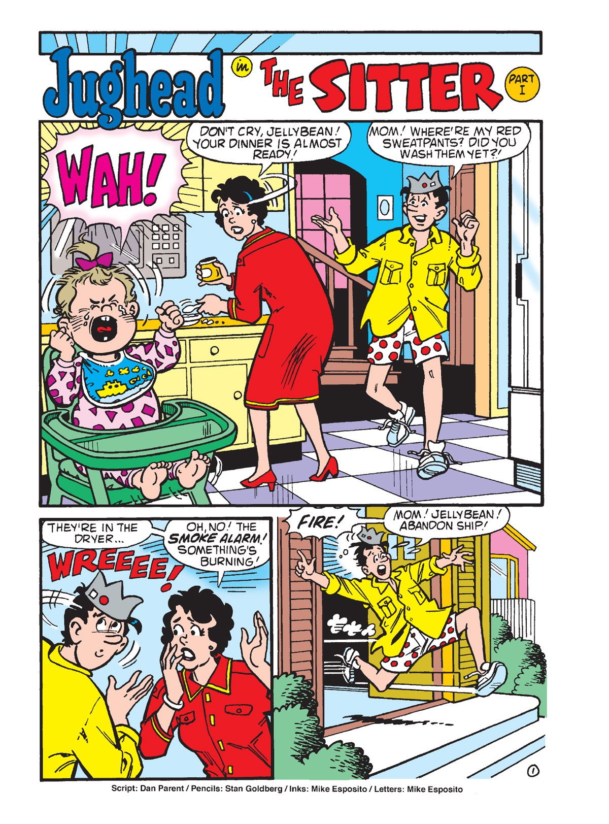 An interior page from ARCHIE MILESTONES DIGEST #25