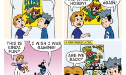 A BITE SIZED ARCHIE comic strip