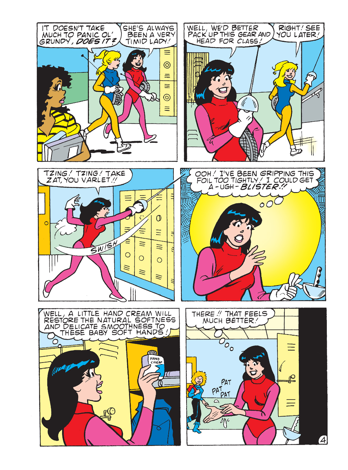 An interior story page from BETTY & VERONICA DIGEST #327