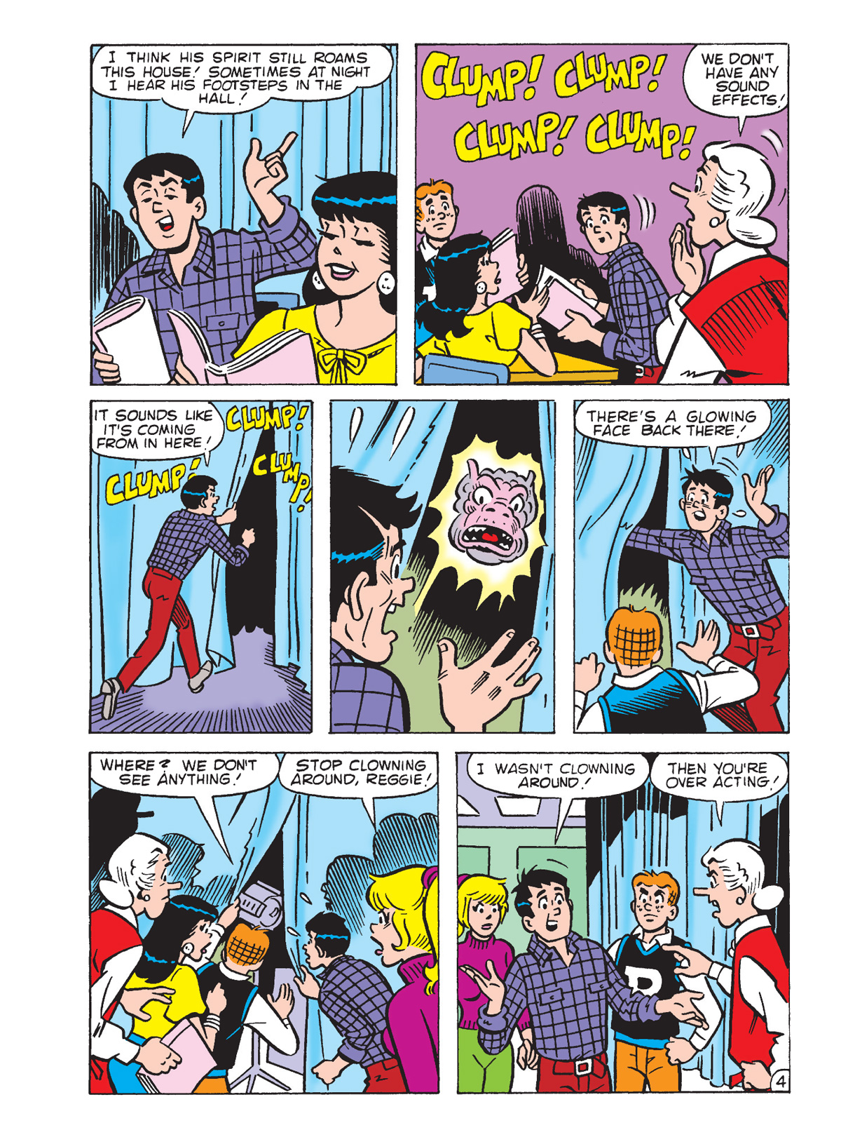 An interior story page from ARCHIE SHOWCASE DIGEST #20