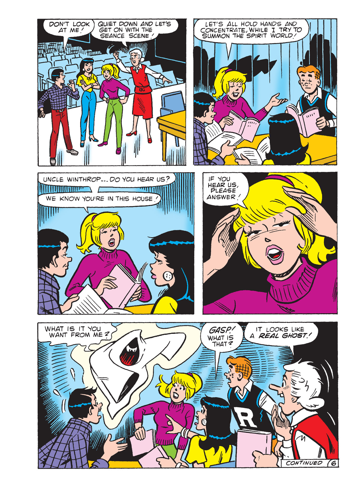 An interior story page from ARCHIE SHOWCASE DIGEST #20