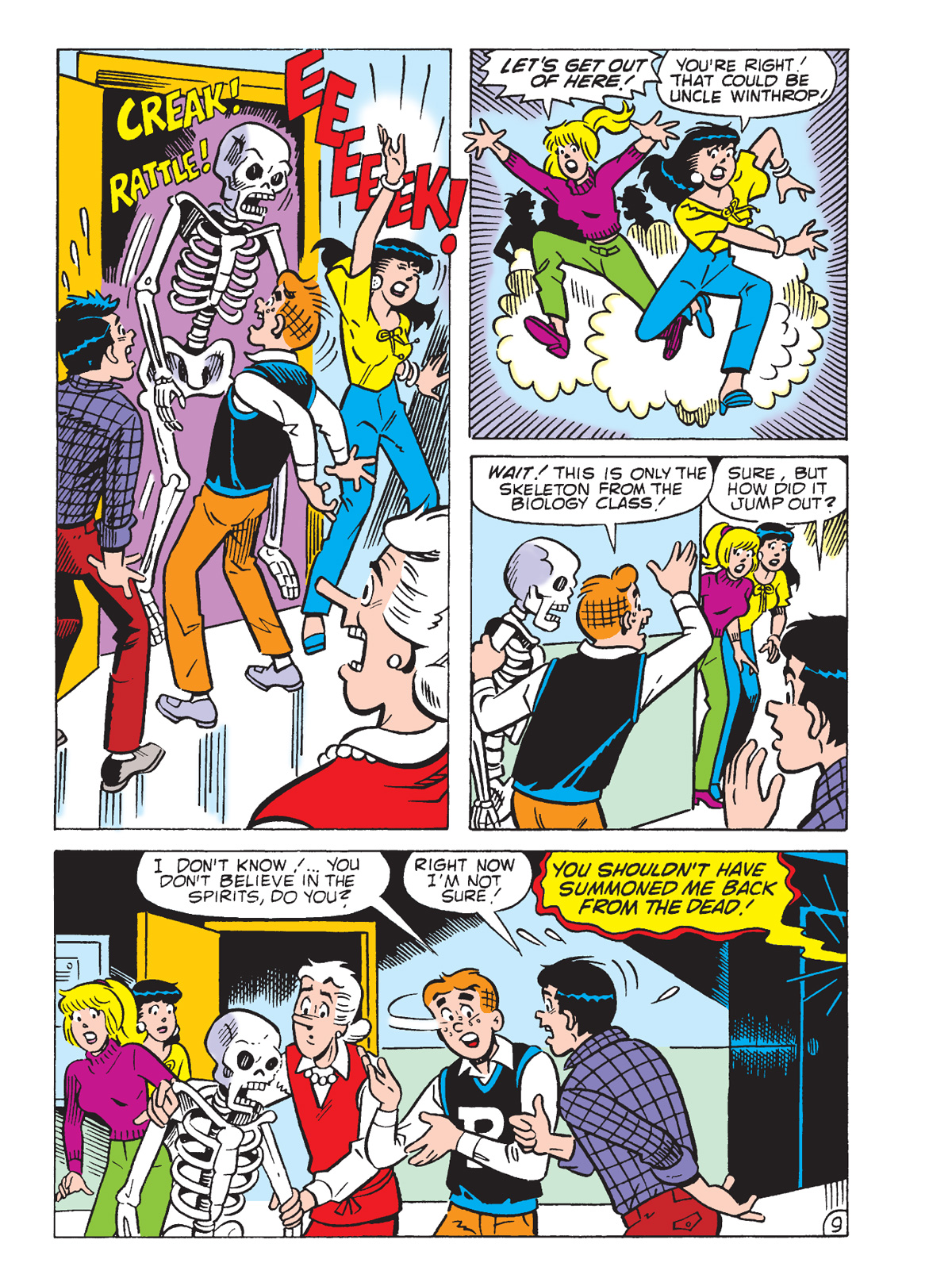 An interior story page from ARCHIE SHOWCASE DIGEST #20