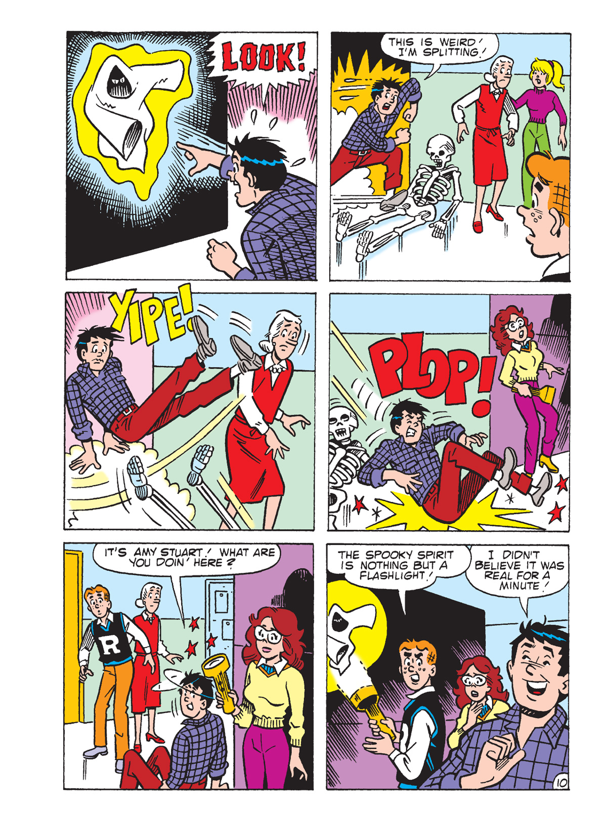 An interior story page from ARCHIE SHOWCASE DIGEST #20