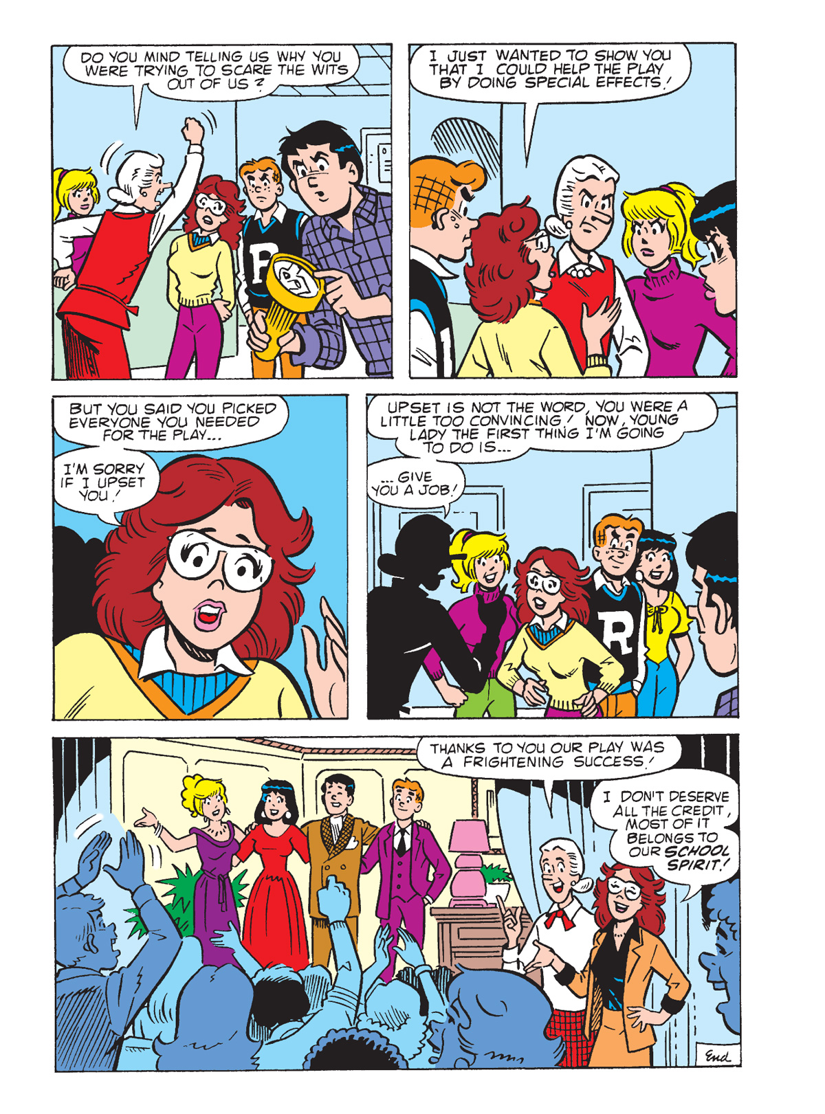 An interior story page from ARCHIE SHOWCASE DIGEST #20