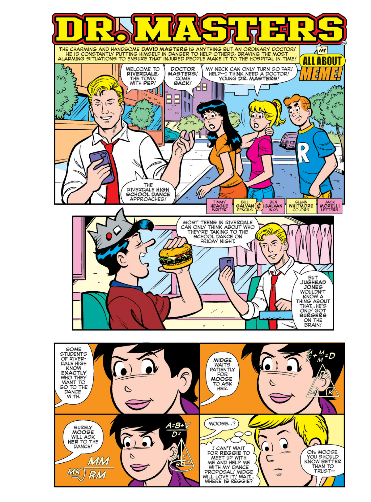 Interior story page from WORLD OF ARCHIE DIGEST #143.