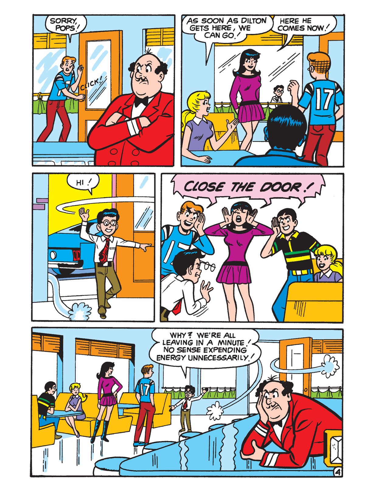 Interior story page from WORLD OF ARCHIE DIGEST #143.