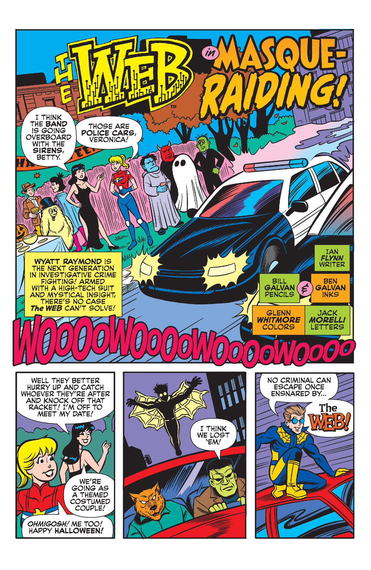 Interior story page from ARCHIE HALLOWEEN SPECTACULAR 2024.