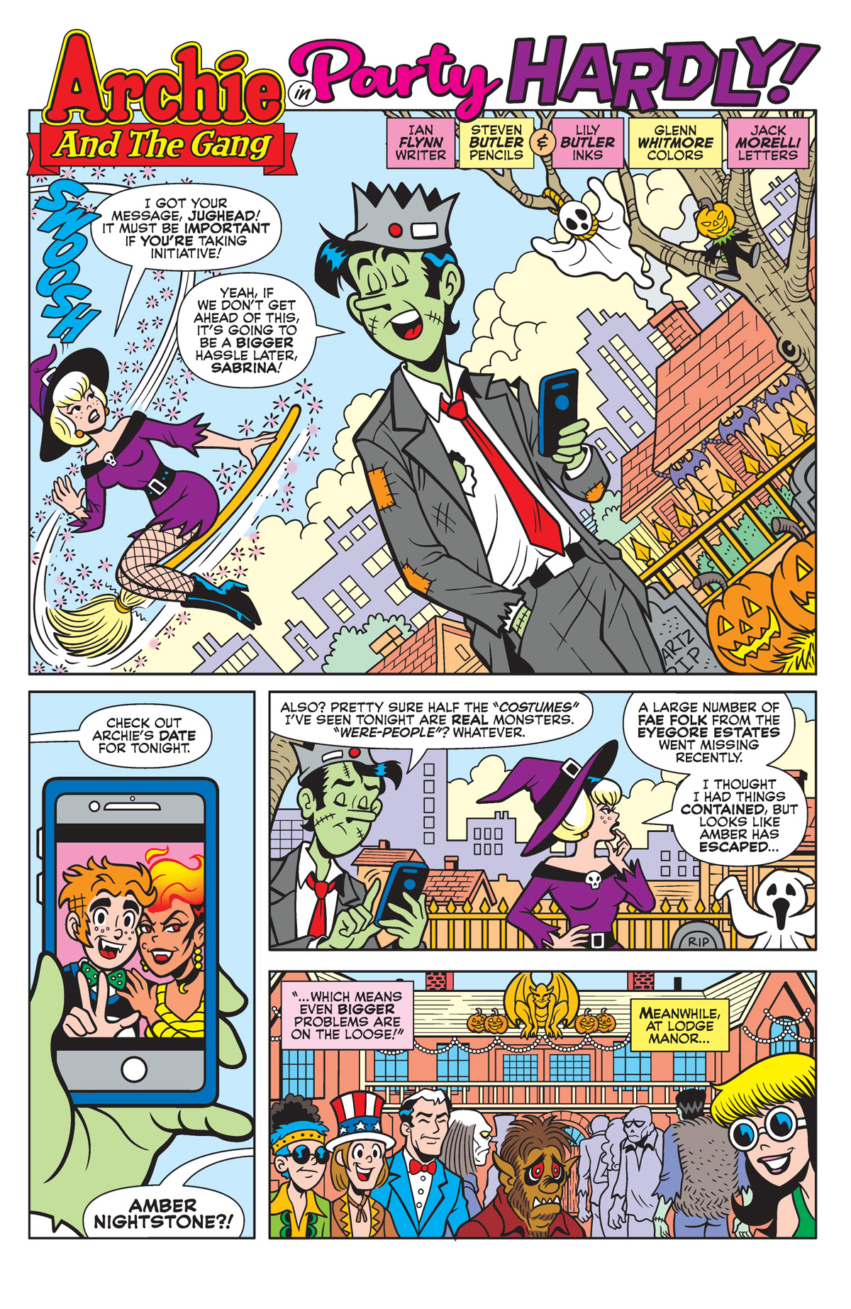 Mother Striga haunts the pages of ARCHIE HALLOWEEN SPECTACULAR ...