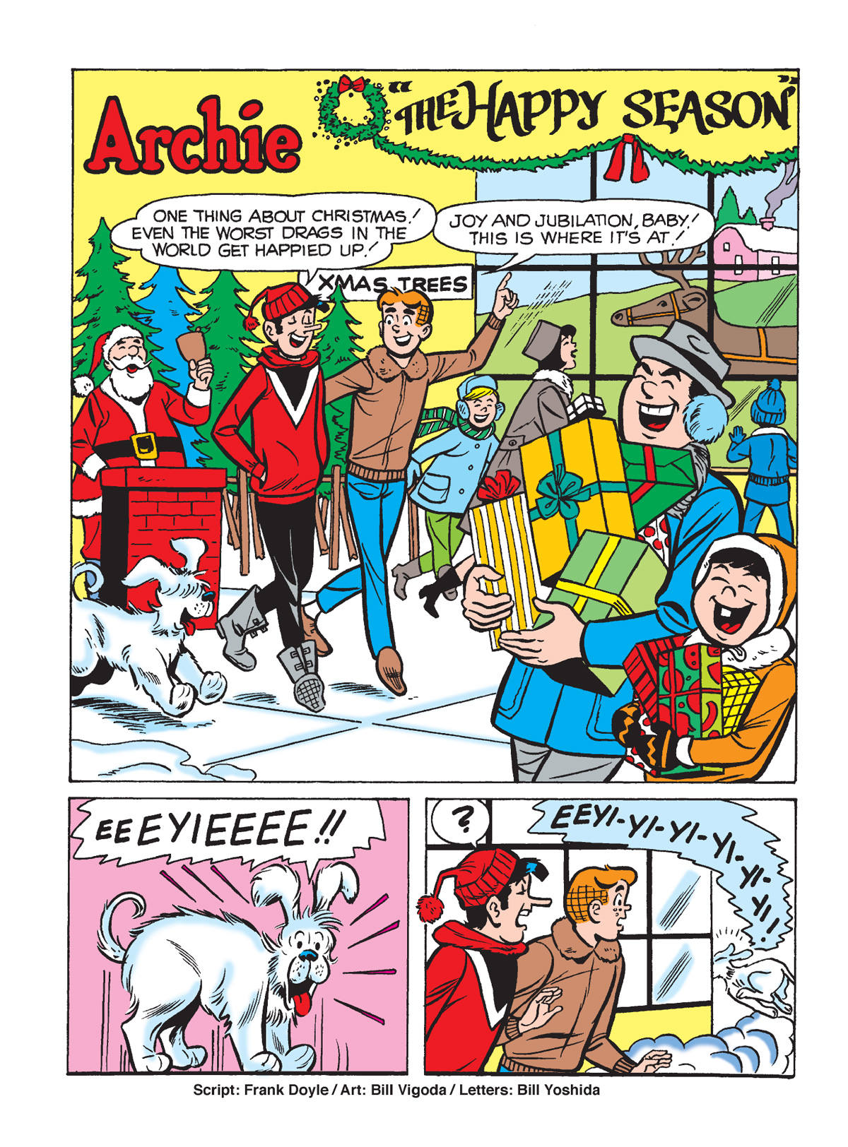 Interior story page from ARCHIE DIGEST #355.