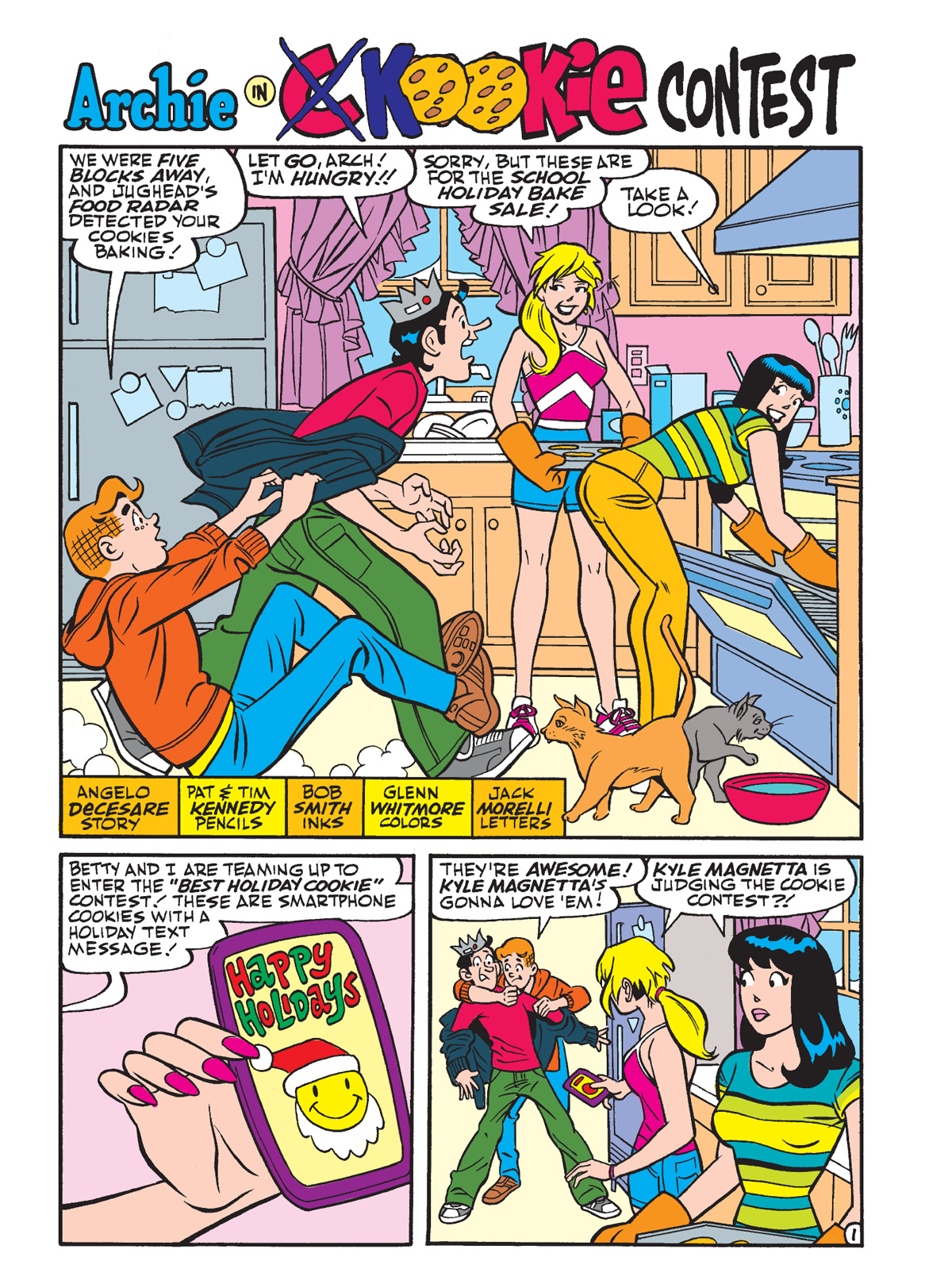 Interior story page from WORLD OF ARCHIE DIGEST #145.