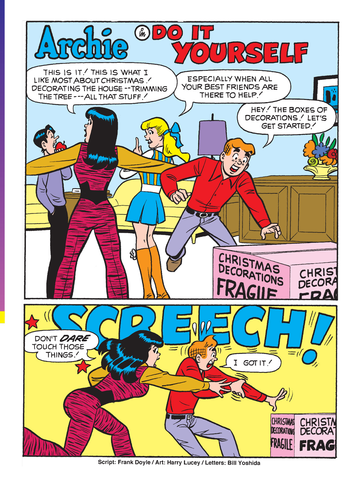 Interior story page from ARCHIE DIGEST #356