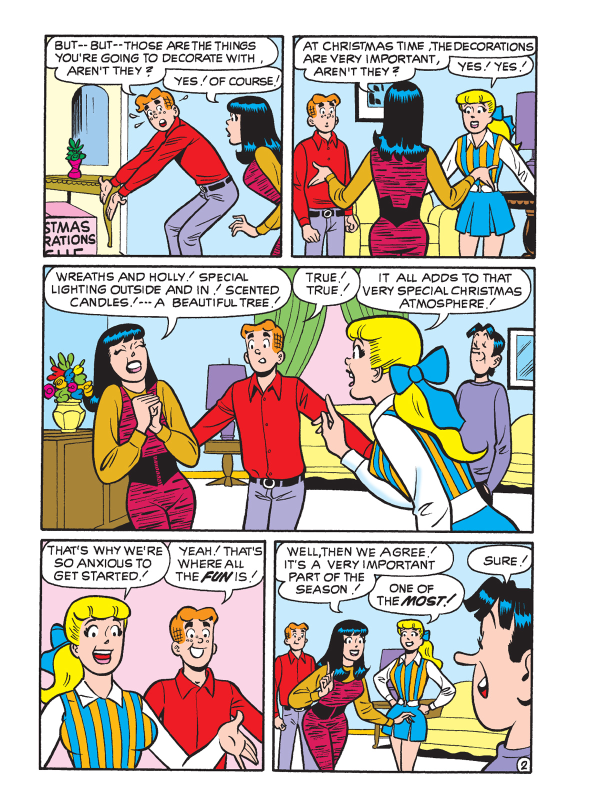 Interior story page from ARCHIE DIGEST #356