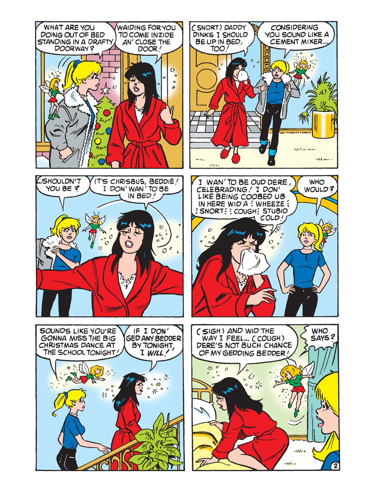 Interior story page from BETTY & VERONICA DIGEST #330