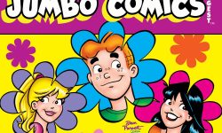 Cover of ARCHIE DIGEST #360. Headshots of Archie, Betty, and Veronica are floating inside stylized flower shapes above a yellow background.