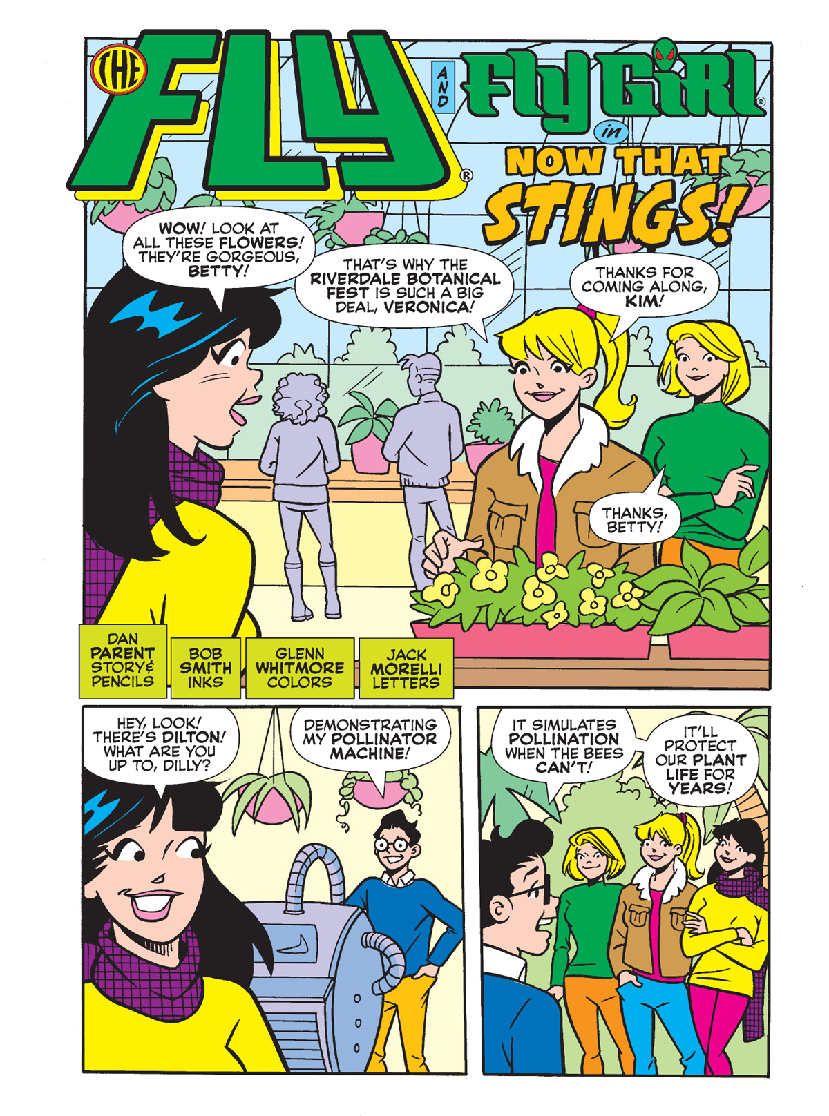 Interior story page from ARCHIE DIGEST #357