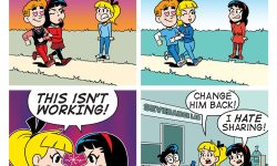 A BITE SIZED ARCHIE comic strip