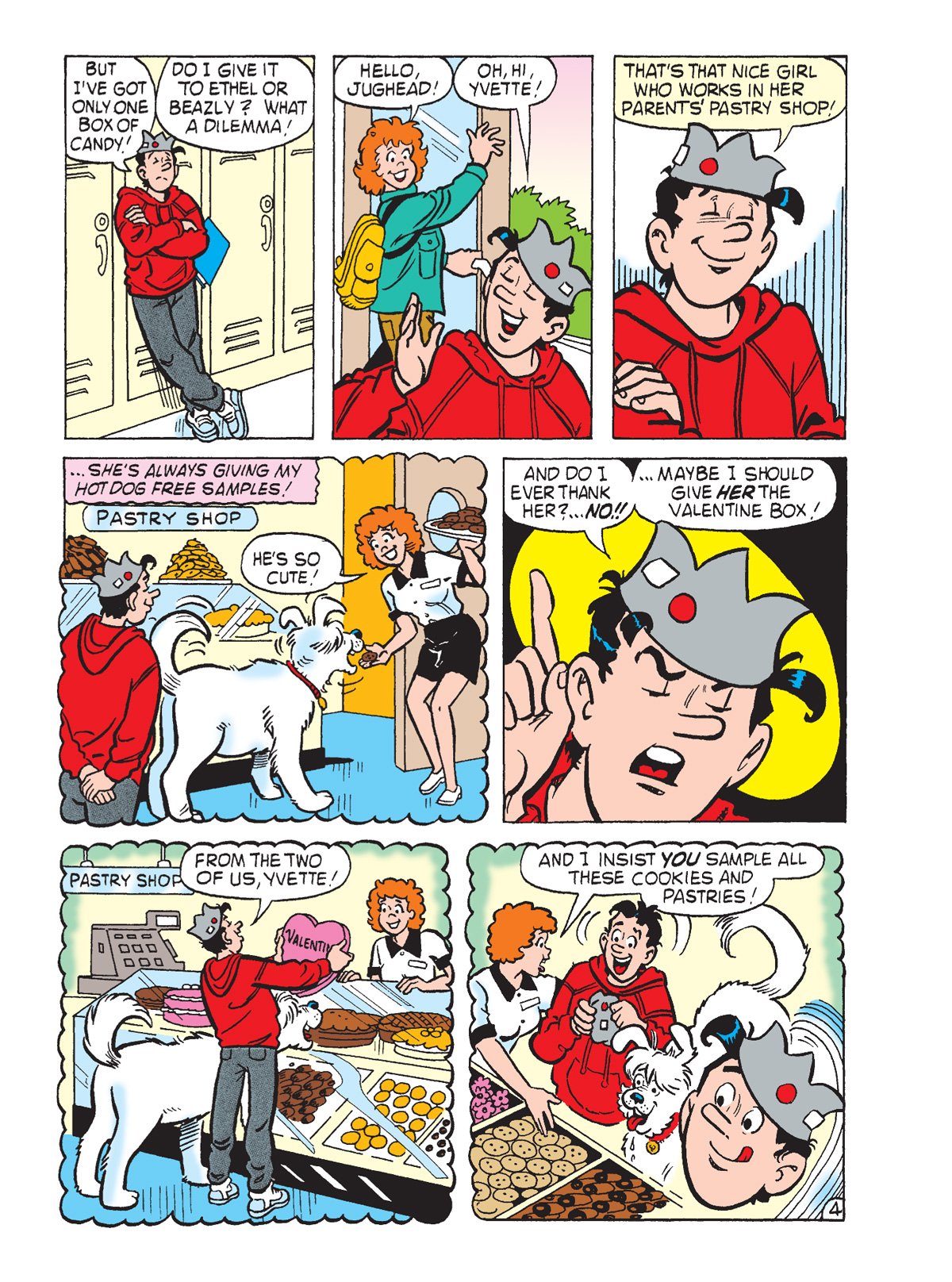 Interior story page from WORLD OF ARCHIE DIGEST #147