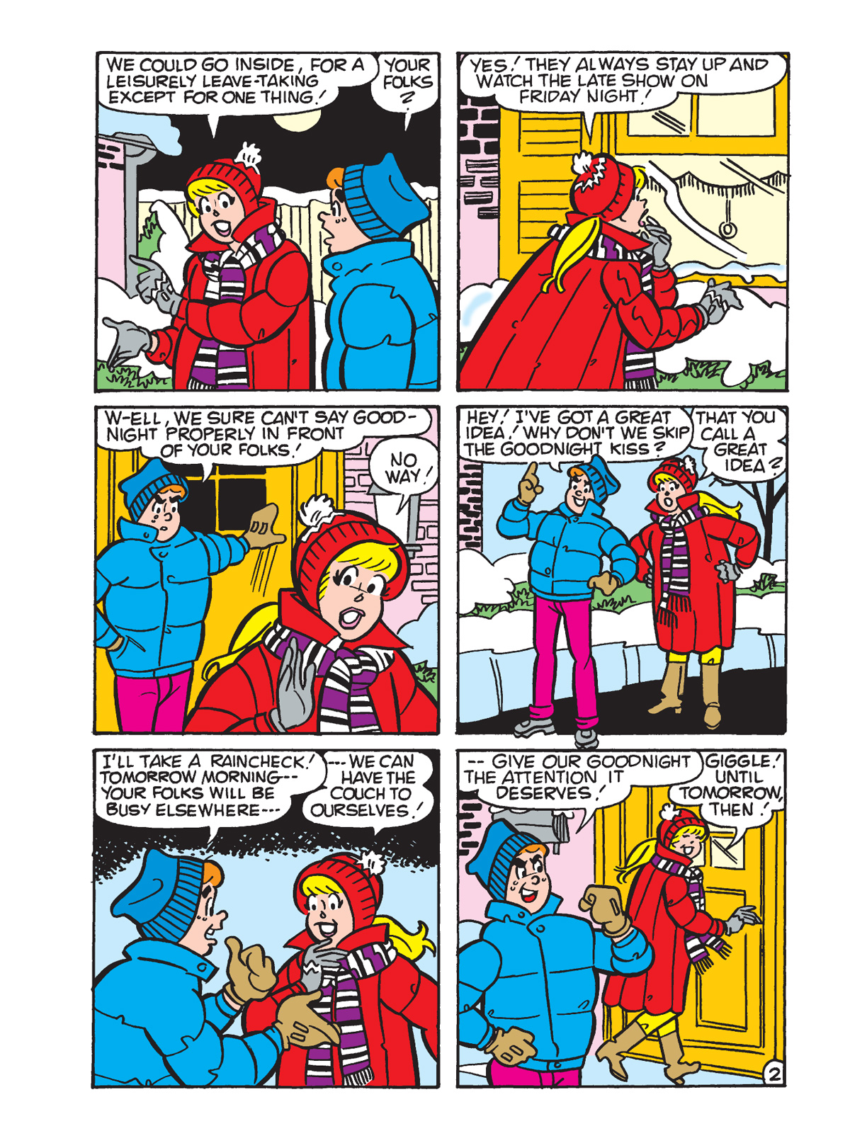 Interior story page from BETTY & VERONICA DIGEST #332