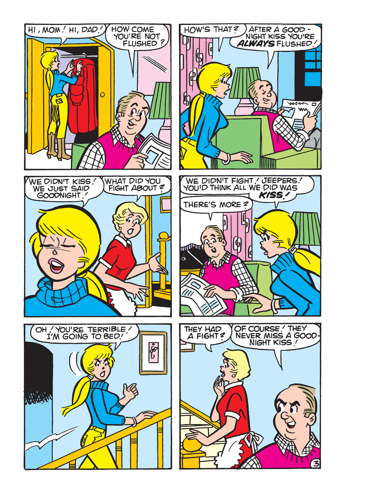 Interior story page from BETTY & VERONICA DIGEST #332