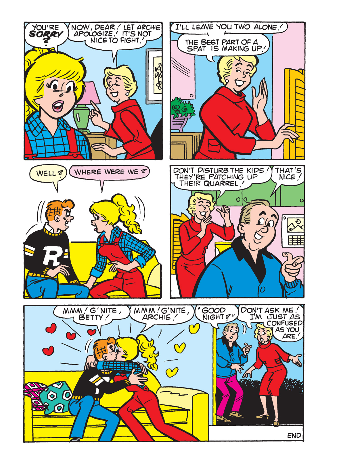 Interior story page from BETTY & VERONICA DIGEST #332