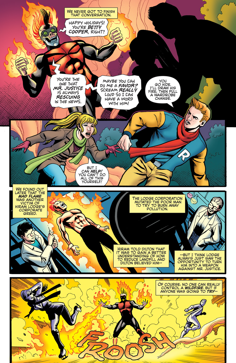 Interior story page from ARCHIE IS MR JUSTICE #3
