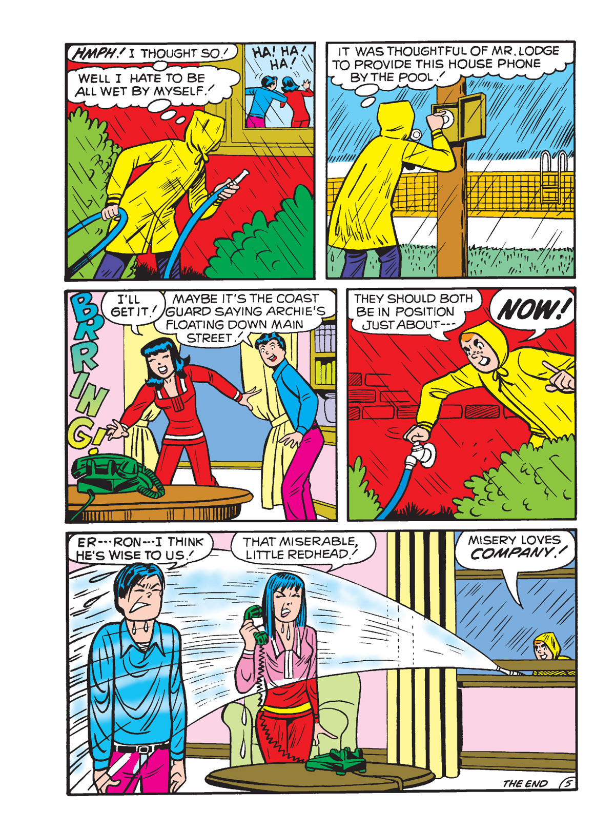 Interior story page from ARCHIE DIGEST #359