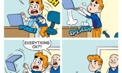 A BITE SIZED ARCHIE comic strip