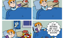 A BITE SIZED ARCHIE comic strip