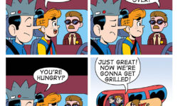 A BITE SIZED ARCHIE comic strip